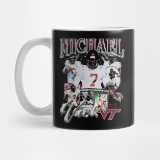 Michael Vick College Vintage Bootleg Mug